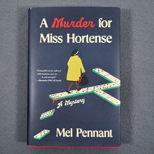 A Murder for Miss Hortense Mel Pennant Hardcover Mystery Book First Edition VG